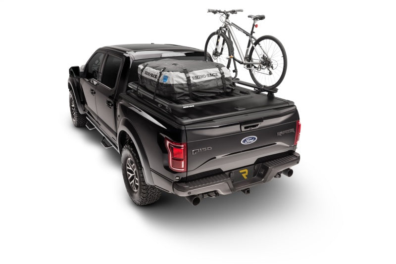 N-Fab Nerf Step 15-17 Ford F-150 SuperCrew - Tex. Black - Cab Length - 3in