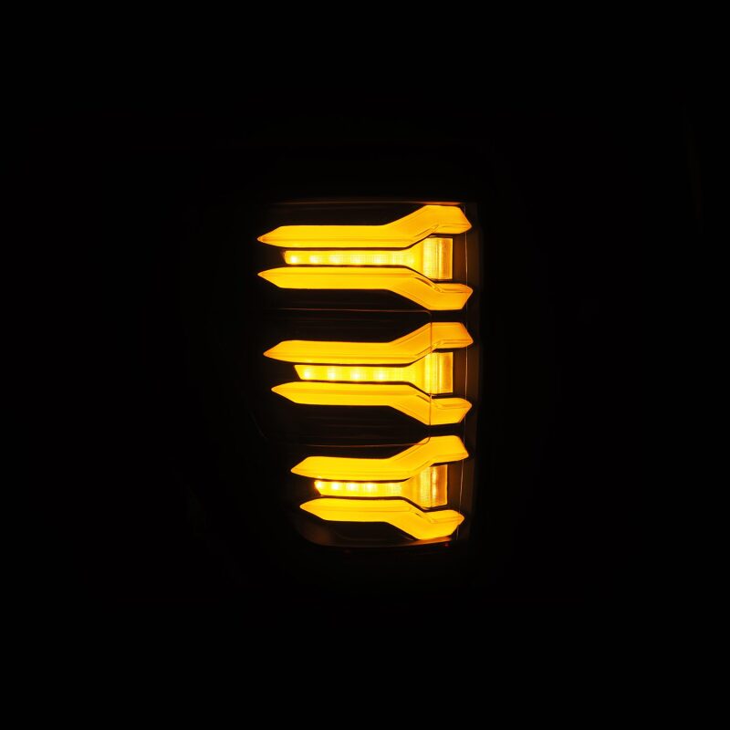 AlphaRex 21-22 Ford F-150 LUXX LED Taillights Black/Red