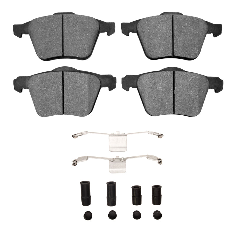 DFC 03-09 Volvo XC90 Front 5000 Advanced Low Metallic Brake Pads and Hardware Kit