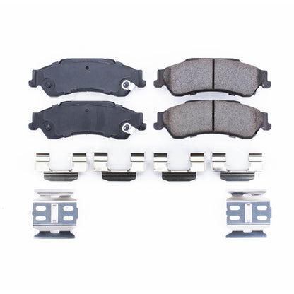 PowerStop Power Stop 97-05 Chevrolet Blazer Rear Z17 Evolution Ceramic Brake Pads w/Hardware