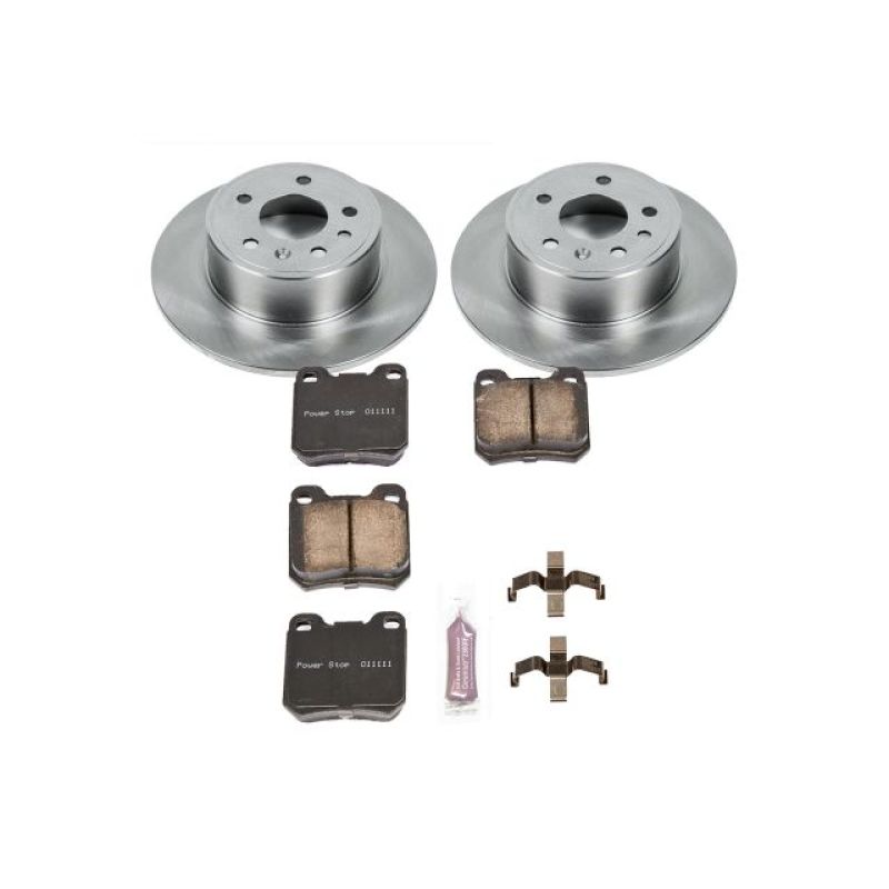 PowerStop Power Stop 99-03 Saab 9-3 Rear Autospecialty Brake Kit