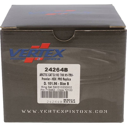 Vertex Pistons Vertex Piston 08-11 Arctic Cat 700 H1 EFI 700cc Forged Replica Piston Kit