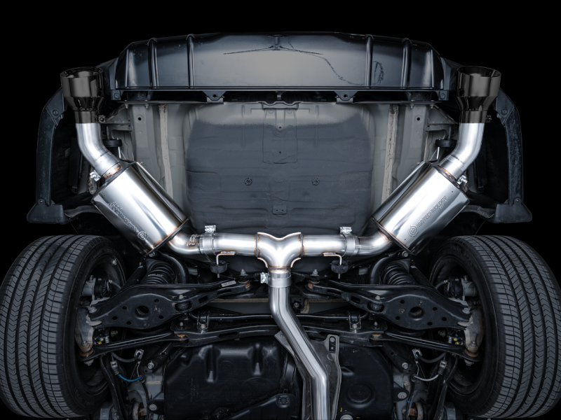 AWE Tuning 22+ Honda Civic Si/Acura Integra Touring Edition Catback Exhaust - Dual Diamond Black Tip
