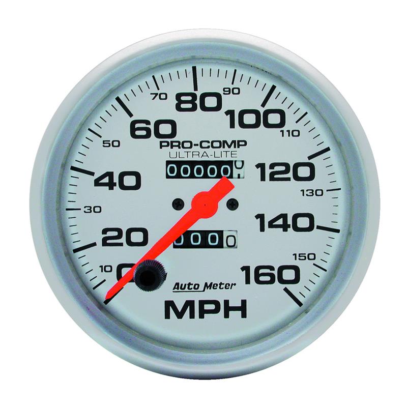 Autometer Speedometer 5in - 160 MPH Mechanical Ultra- Lite