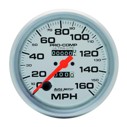 Autometer Speedometer 5in - 160 MPH Mechanical Ultra- Lite