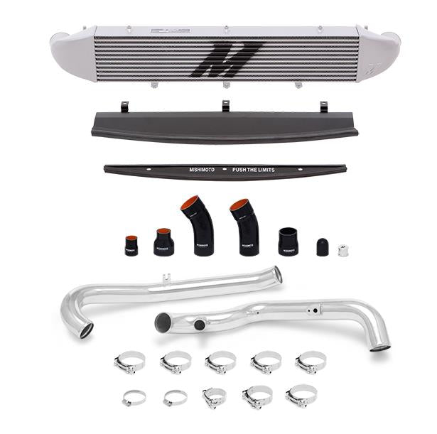 Mishimoto 2014-2016 Ford Fiesta ST 1.6L Front Mount Intercooler (Black) Kit w/ Pipes (Black)