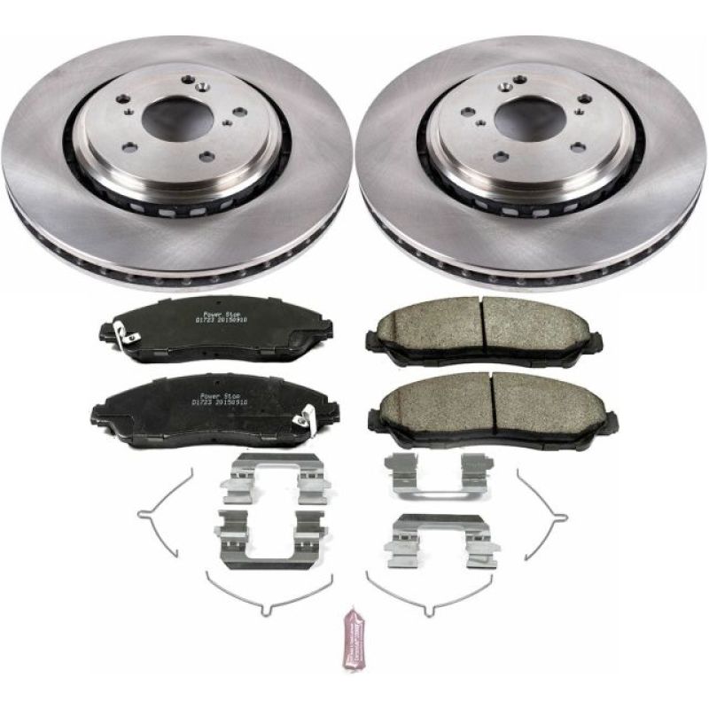 PowerStop Power Stop 14-16 Acura MDX Front Autospecialty Brake Kit