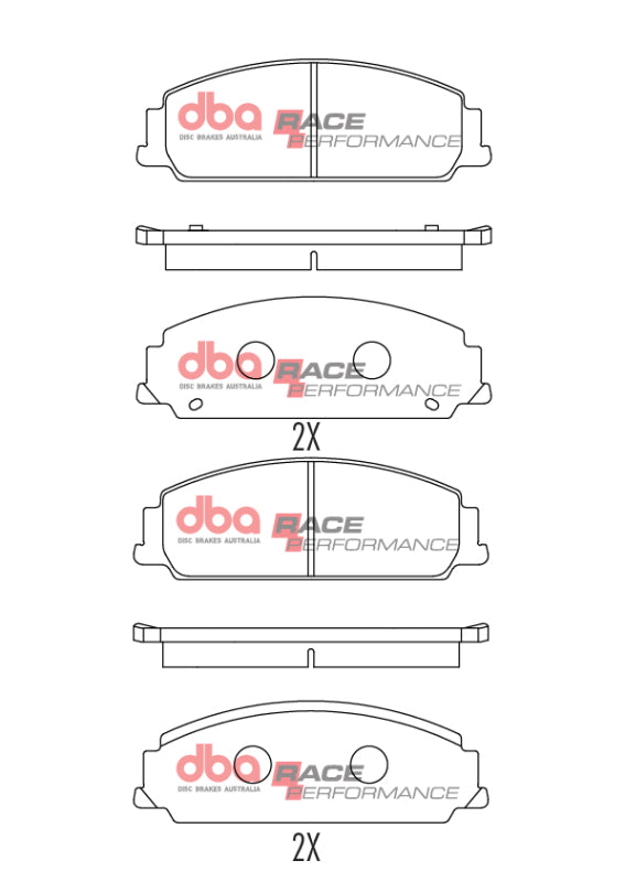 DBA 08-09 Pontiac G8 V6 Front RP Performance Brake Pads