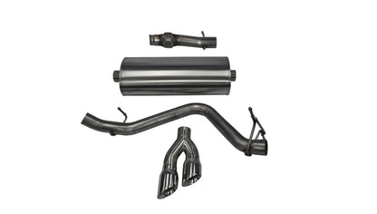 CORSA Performance Corsa 14-19 GMC Sierra/Chevy Silv 1500 Reg. Cab/Std. Bed 5.3L V8 Polished  Single Side CB Exhaust