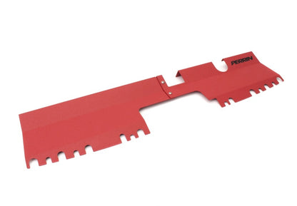 Perrin Performance PERRIN 15-21 Subaru WRX/STI Radiator Shroud (Without OEM Intake Scoop) - Red