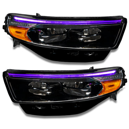 ORACLE Lighting Oracle 20-22 Ford Explorer Dynamic RGB Headlight DRL Upgrade Kit - ColorSHIFT - Dynamic