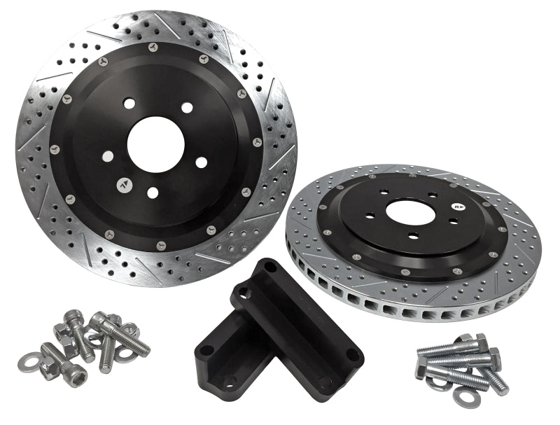Baer Brakes 04-09 Cadillac XLR Eradispeed+ Rear SDZ 2-Piece Performance Brake Rotors