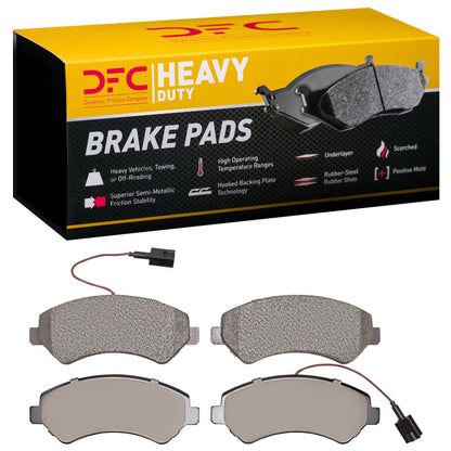 DFC 14-25 Ram ProMaster 1500 Front Heavy Duty Pads - Semi Metallic