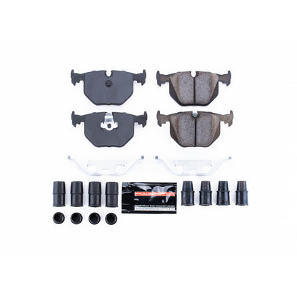 PowerStop Power Stop 01-05 BMW 330Ci Rear Z23 Evolution Sport Brake Pads w/Hardware