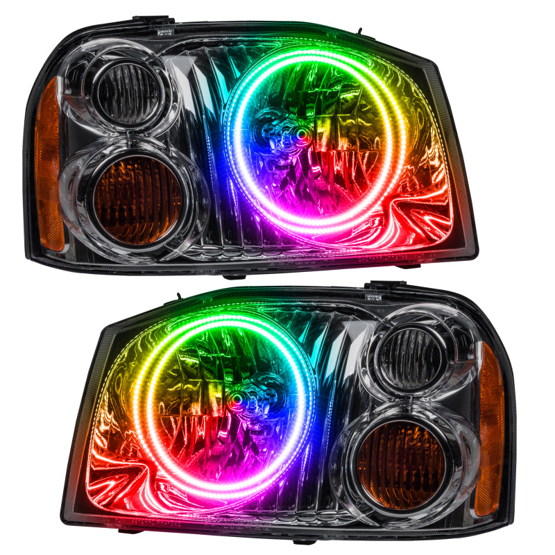 ORACLE Lighting Oracle 01-04 Nissan Frontier SMD HL - Dual Halo - ColorSHIFT w/o Controller