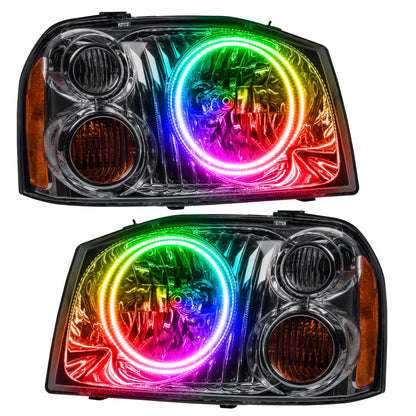 ORACLE Lighting Oracle 01-04 Nissan Frontier SMD HL - Dual Halo - ColorSHIFT w/o Controller