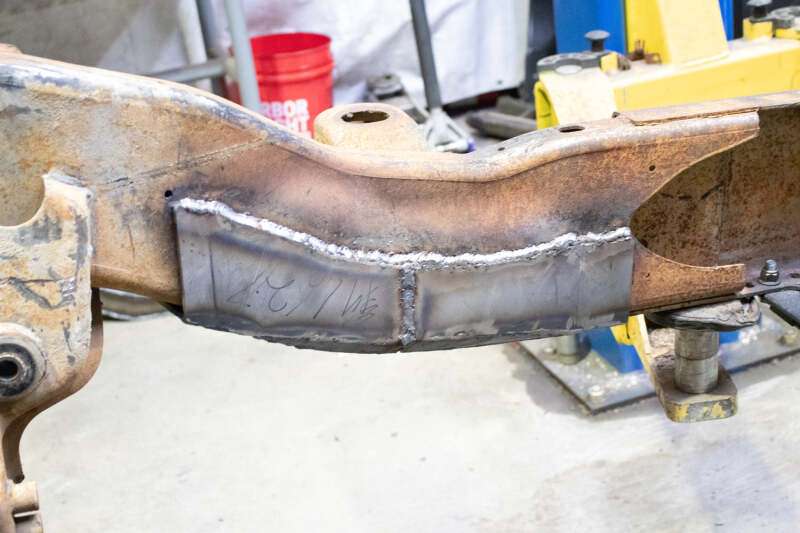 Rustbuster Front Frame Section Left Side