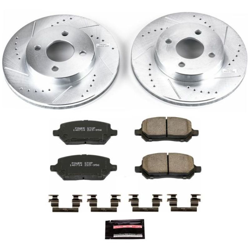 PowerStop Power Stop 05-10 Chevrolet Cobalt Front Z23 Evolution Sport Brake Kit