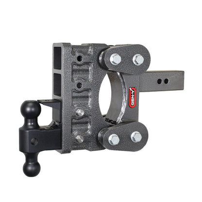 GEN-Y Hitch Gen-Y The Boss Torsion-Flex 2.5in Shank 6in Drop 21K Hitch w/GH-061 Dual-Ball/GH-062 Pintle Lock