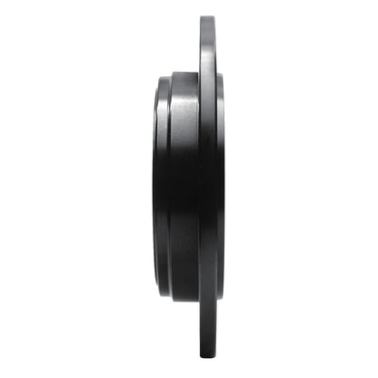 R1 Concepts R1 93-04 Chrysler LHS Rear Right Drilled & Slotted Black Brake Rotor