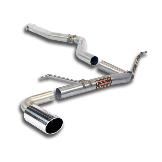 Supersprint BMW N47 F30 F31 Connecting pipe + Rear Pipe ⌀90 (Muffler Delete)