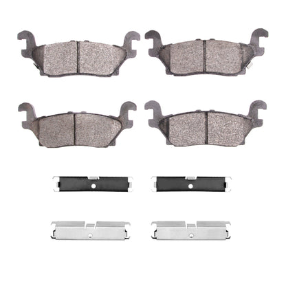 R1 Concepts R1 06-10 Hummer H3 Rear Optimum OE Pads & Hardware Kit