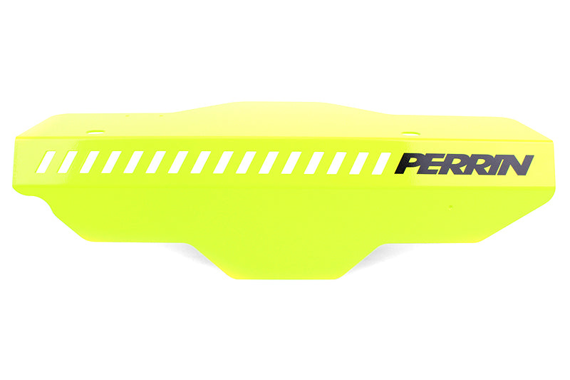 Perrin Performance PERRIN 02-14 Subaru WRX / 04-21 STI / 08-11 Impreza Pulley Cover - Neon Yellow