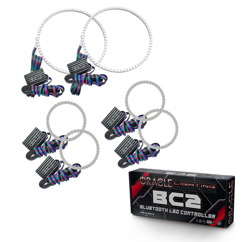 ORACLE Lighting Oracle Nissan Frontier 01-04 Halo Kit - Triple - ColorSHIFT w/ BC1 Controller