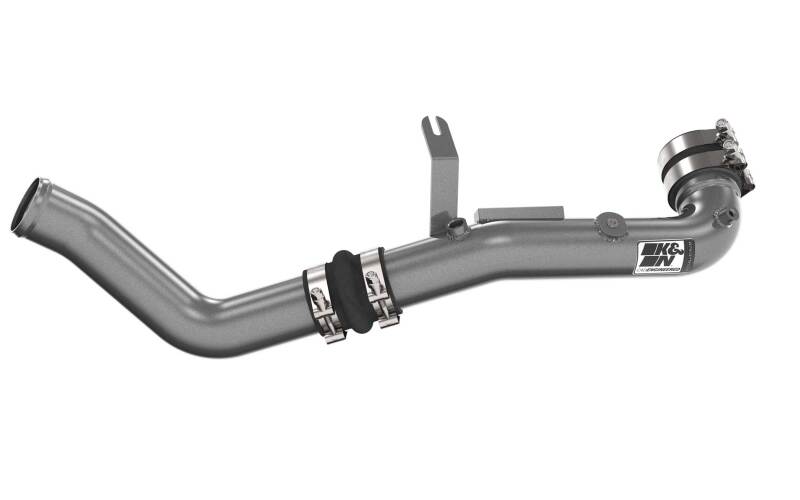 K&N Engineering K&N 22-24 Honda Civic 1.5L L4 Aluminum Charge Pipe Kit - Gunmetal Gray