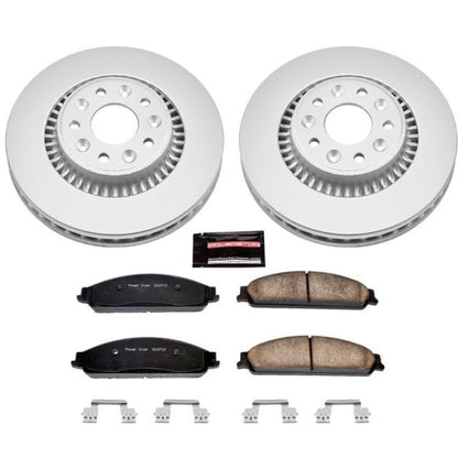 PowerStop Power Stop 05-07 Ford Five Hundred Front Z17 Evolution Geomet Coated Brake Kit