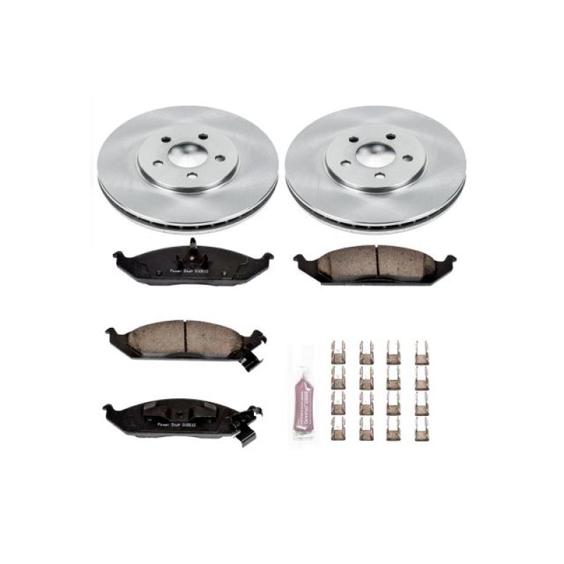 PowerStop Power Stop 95-00 Chrysler Cirrus Front Autospecialty Brake Kit