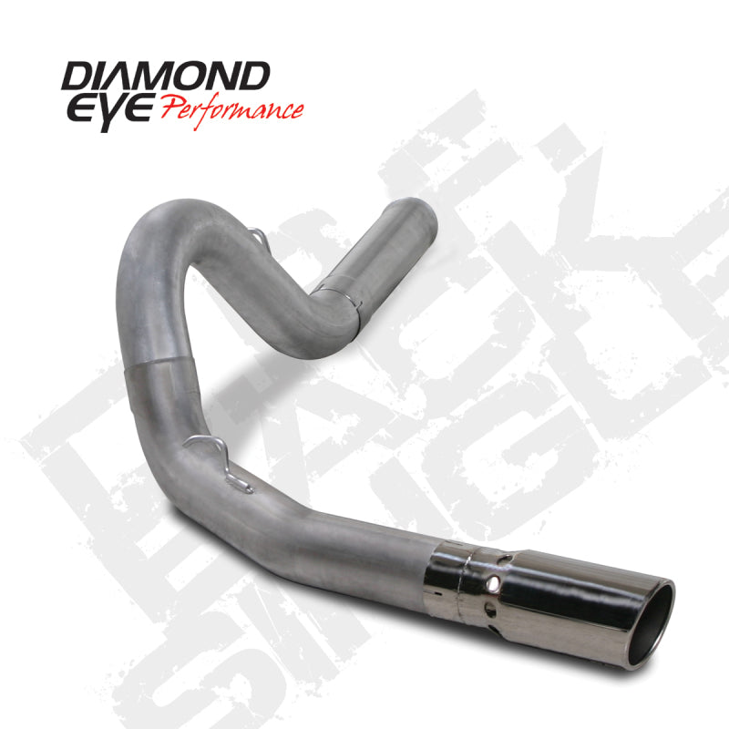 Diamond Eye Performance Diamond Eye KIT 5in DPF-BACK Single AL: 2011-2015 CHEVY 6.6L 2500/3500