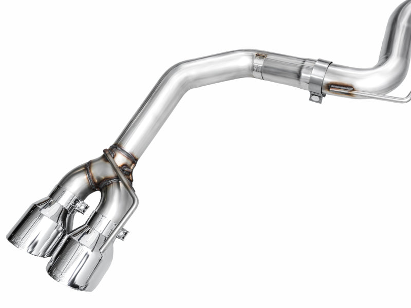 AWE Tuning AWE 2024 Ford Mustang GT Fastback S650 RWD Track Edition Cat-Back Exhaust w/ Quad Chrome Silver Tips