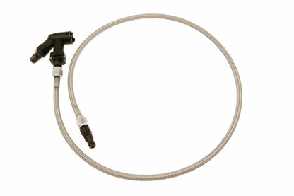 McLeod Racing McLeod Line Assy Mustang 2005-Up 36in W/Male Wire Clip Fittings & Elbow Bleeder
