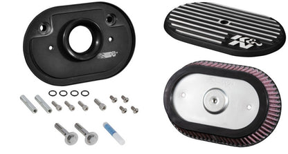 K&N Engineering K&N Street Metal Intake System 2017 Harley-Davidson Shaker Black H/D Touring Models