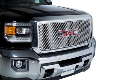 Putco 15-19 GMC Sierra HD (Does not Fit in All Terrain Model) Punch Stainless Steel Grilles
