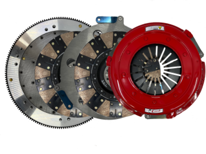 McLeod Racing McLeod Street Twin Aluminum Chevy 1986-97 383 W/Scat Crank 1-1/8X26 Brz Face 153