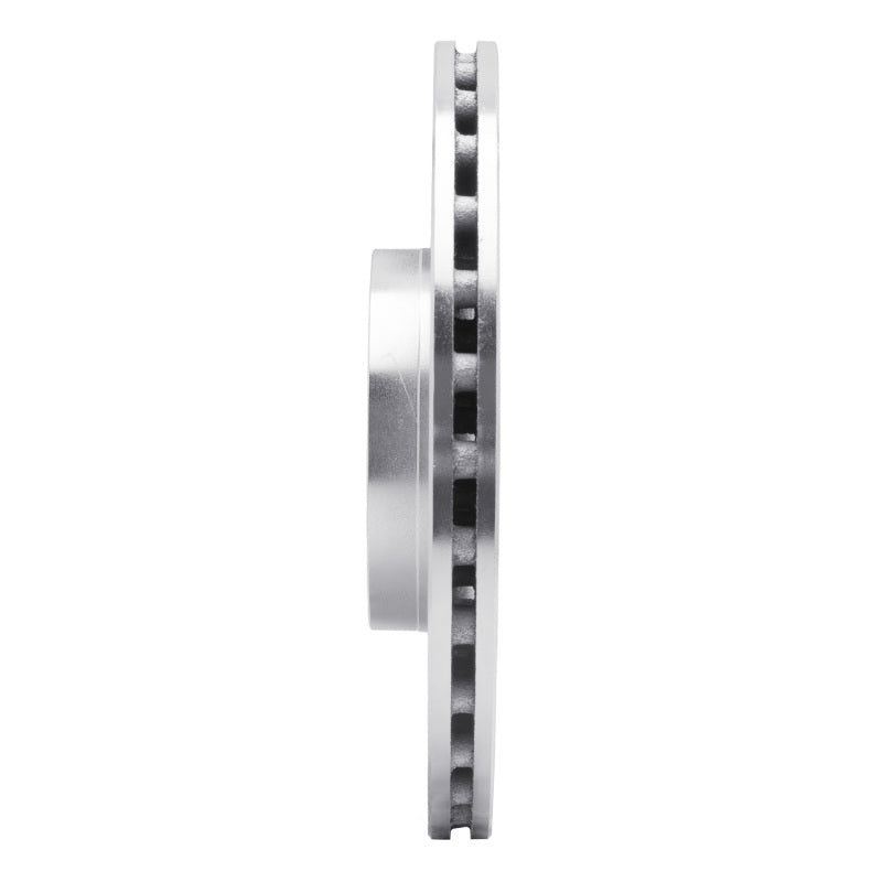 R1 Concepts R1 2012-2019 Fiat 500 (USA/Canada) Front Left Drilled & Slotted Silver Brake Rotor