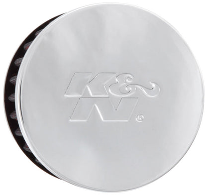 K&N Engineering K&N 1.375 inch ID 3 inch OD 2.5 inch H Clamp On Crankcase Vent Filter