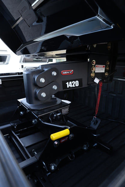 GEN-Y Hitch Gen-Y Advantage 5th Wheel Gooseneck Combo Hitch 25K Towing (B&W Patriot 5th Wheel Head)