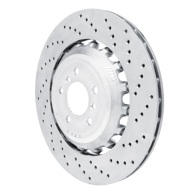 DFC 12-19 BMW M6 Right Rear Drilled Hi-Carbon Alloy Geomet Coated Rotor