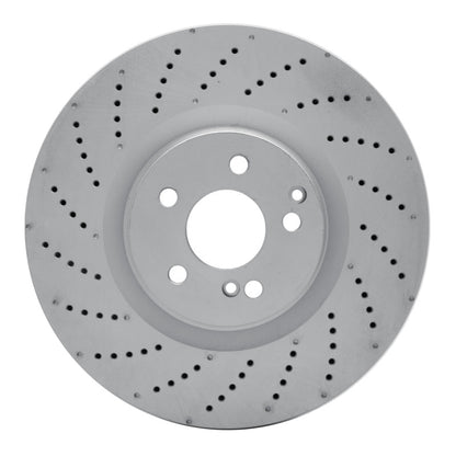 DFC 08-21 Mercedes-Benz E550 Front Drilled Hi-Carbon Alloy Geomet Coated Rotor