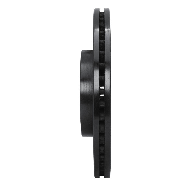 R1 Concepts R1 98-98 Volkswagen Passat (USA/Canada) Front Left Drilled & Slotted Black Brake Rotor