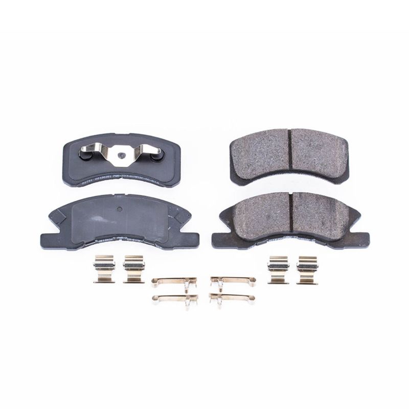 PowerStop Power Stop 14-15 Mitsubishi Mirage Front Z17 Evolution Ceramic Brake Pads w/Hardware