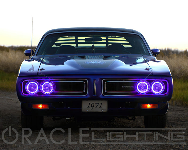 ORACLE Lighting Oracle Pre-Installed Lights 5.75 IN. Sealed Beam - UV/Purple Halo