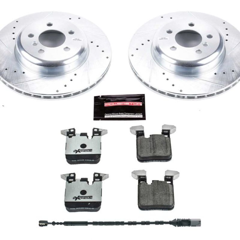 PowerStop Power Stop 16-18 BMW 320i xDrive Rear Z26 Street Warrior Brake Kit