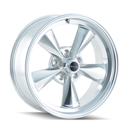 Ridler Wheels Ridler 675 15x8 / 5x114.3 BP / -12mm Offset / 83.82mm Hub Polished Wheel