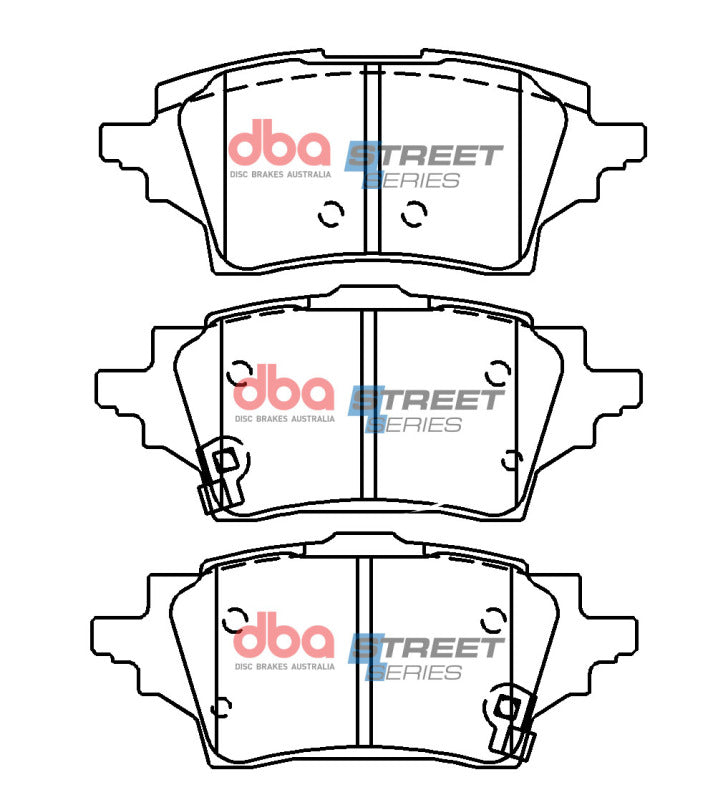 DBA 2019+ Toyota Corolla (ZRE211/ZWE211) Street Series Rear Brake Pads