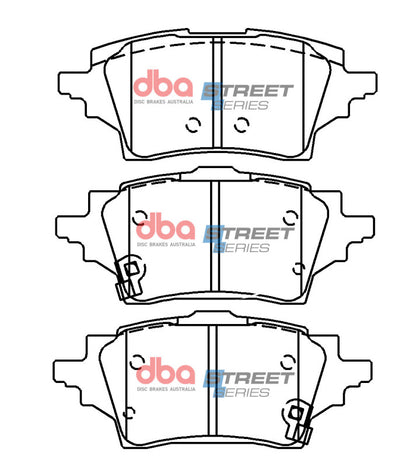 DBA 2019+ Toyota Corolla (ZRE211/ZWE211) Street Series Rear Brake Pads
