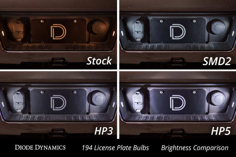 Diode Dynamics 194 LED Bulb HP5 LED Warm - White Short (Pair)